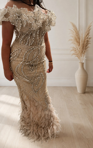 Robe soirée haute - de, couture