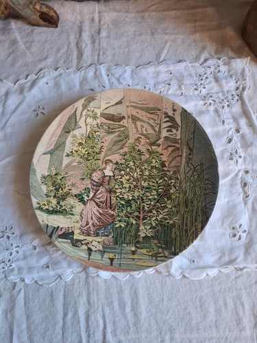 Sarreguemines assiette - &, c