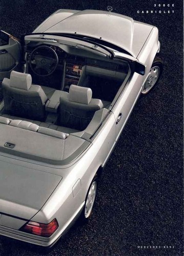 Brochure mercedes c124 300 - mercedes,