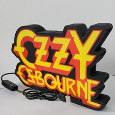 Ozzy Osbourne 3D Lightbox | LED lights and controller | Rock out with Ozzy!