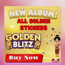 ⭐ GOLD STICKERS ⚡ Monopoly Sticker Go 1-6 ⭐ CHEAPEST ? CHEAPEST PRICES? 24/7