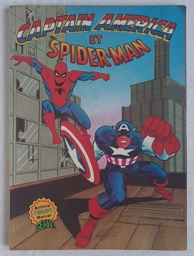 Captain america spiderman - et,