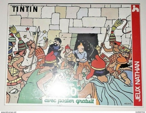 Puzzle tintin 100 pièces - pièces, le