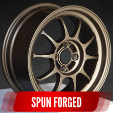 CIRCUIT CSF9 15x7 4x100 +35 MATTE BRONZE SPUN FORGED WHEELS (SET OF 4)