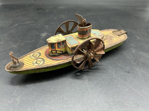 Bateau jouet tôle - tôle, mécanique