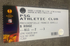 ticket )) PSG V ATHLETIC CLUB