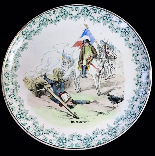 Ancienne assiette militaria - assiette,