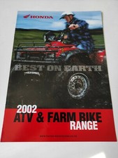 Honda ATV & Farm Bike 2002 New