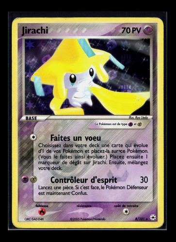 Carte pokémon jirachi - carte,