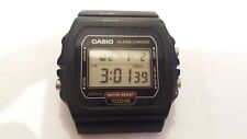CASIO LCD VINTAGE DIGITAL MONTRE WATCH W-720, MADE IN KOREA  light does not work