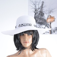 chapeau capeline blanc ideal