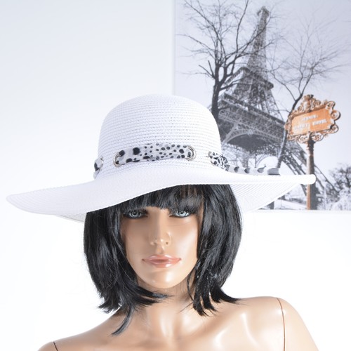 Chapeau capeline blanc ideal - chapeau,