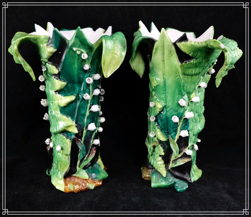 Superbe vase trompe oeil en - vase, l'oeil
