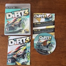 DiRT 3 Sony PlayStation 3 PS3 Game Complete With Manual