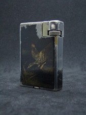 DUNHILL SAVORY NAMIKI Briquet essence laque lighter petrol Feuerzeug