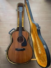Rare 1968 Yamaha FG-110 Red Label Acoustic Guitar Amber-Brown w/ Case USED#10048