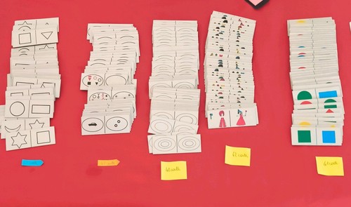 Jeu éducatif vintage - , ceder