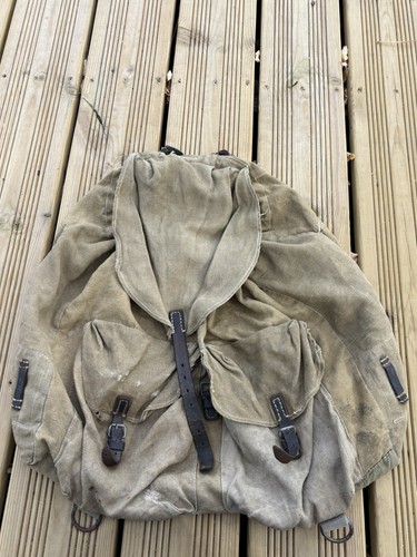 Rucksack toile sac allemand