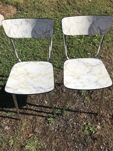 Paire chaises vintage - paire, de