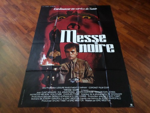 Affiche howard messe - howard, noire