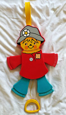 Jouet des années 70 Fischer Price, épouvantail qui couine et lève les membres