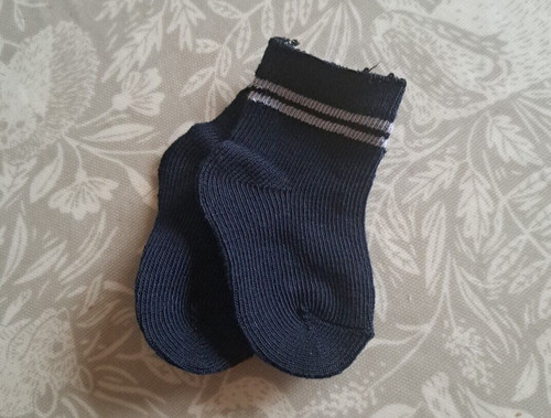 Chaussettes cheville poupon - chaussettes,