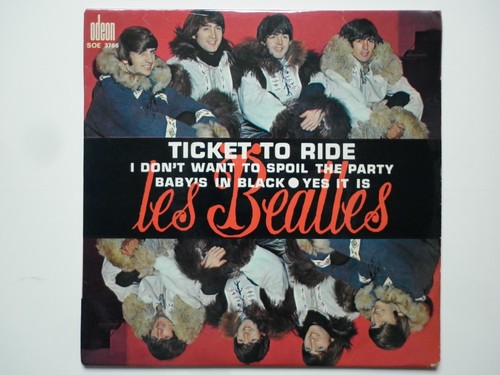 Les beatles 45tours vinyle - 45tours,