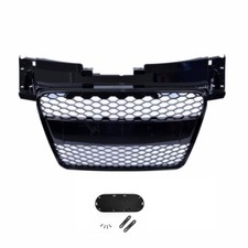 Calandre look RS noir brillant pour AUDI TT 8j de 2006 à 2014