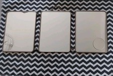 Miroir de barbier triptyque