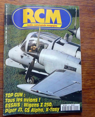 Aéromodelisme m radio - r, c