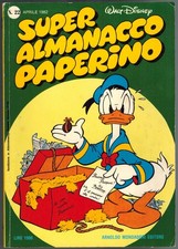 Super Almanacco Paperino 22 Donald Duck 1982 Mondadori