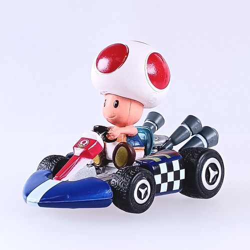 Figurine toad mario - mario, pull