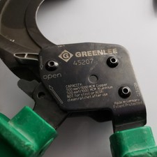 Greenlee Ratchet Cable Cutter 45207 Lineman's tool, Power, Telephone cable