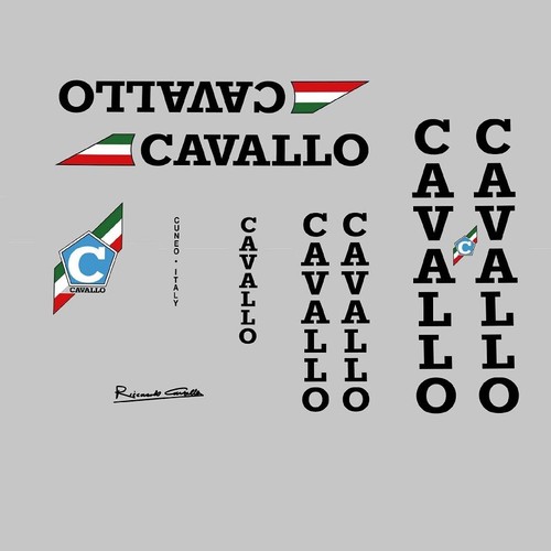 Cavallo bicycle stickers pour - bicycle,