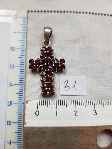 Croix pendentif argent - croix,