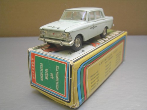 Moskvitch 412 taxi made - moskvitch,