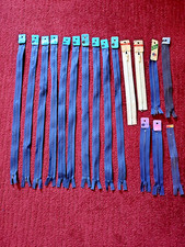 Lot de fermetures éclair