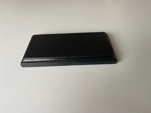 Socle bois peint - en, noir