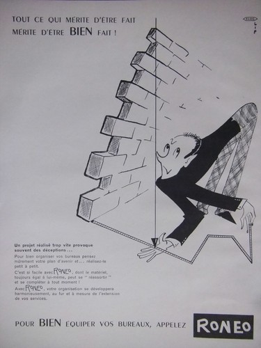 Publicité roneo pour bien - roneo,