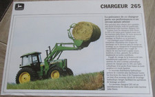 Catalogue, brochure, tractor brochure - John Deere loader 265