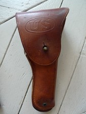 WW2 US ARMY GI  ETUI LEATHER HOLSTER 1911 COLT HARPHAM BROS MATERIEL ORIGINAL