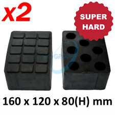 2 Tampons Caoutchouc Dura H80 Pont de Levage Voiture Bloc Omcn Corghi Ravaglioli