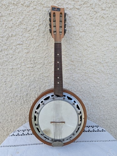 Ancien banjo mandoline - mandoline, 8
