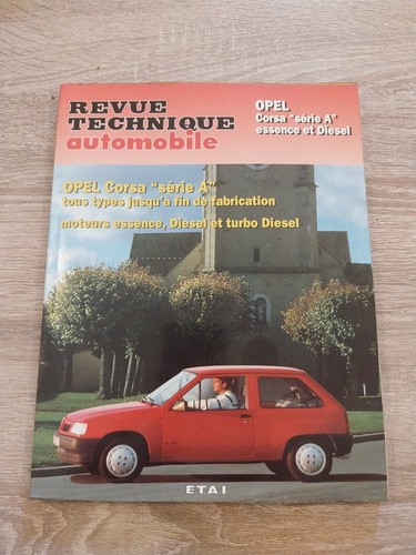 Revue technique opel corsa - revue,
