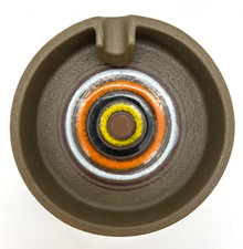 Bitossi Rosenthal Netter ~ Fascie Colarate by Aldo Londi Ashtray ~ Italy ~ Chip