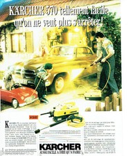 1988 ADVERTISING 046 ADVERTISING the cleaner Karcher 570