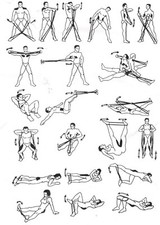 1 Anneau 4 Elastiques de Latex