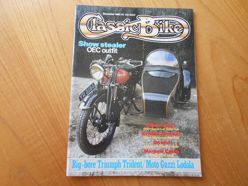 Classic bike magazine - classic,