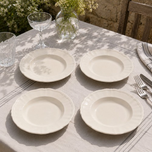 Lot assiettes creuses - lot,