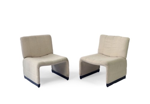 Paire fauteuils vintage - de,
